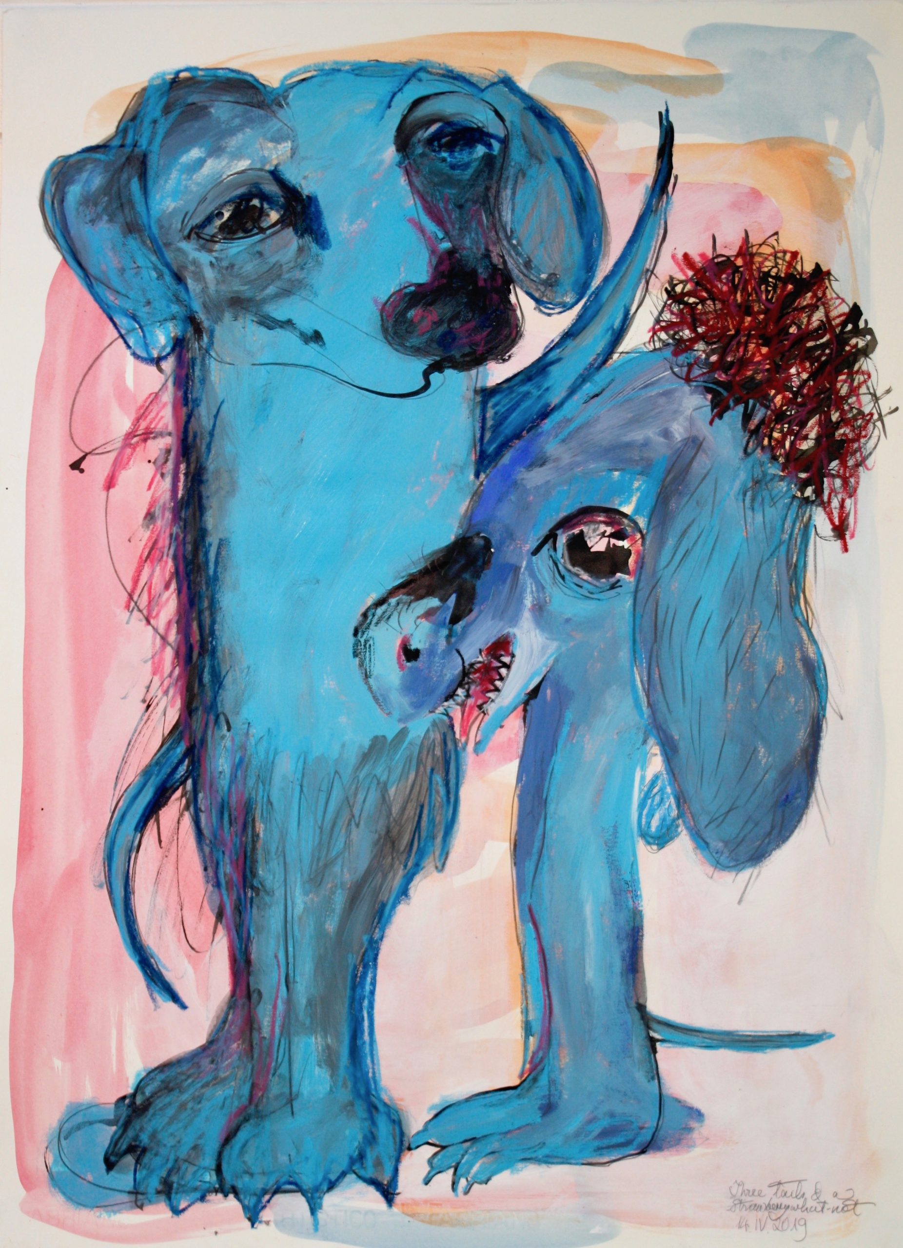 Three tails & a strawberry what-not